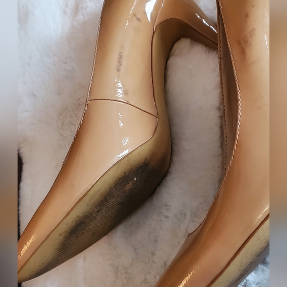 Franco Sarto Nude Patent heels - Picture 3 of 3